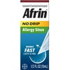 Afrin No Drip Allergy Sinus 12 Hour Nasal Decongestant Pump Mist-15mL