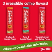 Hartz Delectables Squeeze Up Tuna with Catnip Flavored Lickable Cat Treat, 4ct