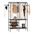 thumbnail image 1 of Perchero de Piso Multifuncional | Organizador de Ropa | Closet Armable | Rack con Ganchos Resistente | Armario para Dormitorio | Acero Inoxidable, 1 of 5