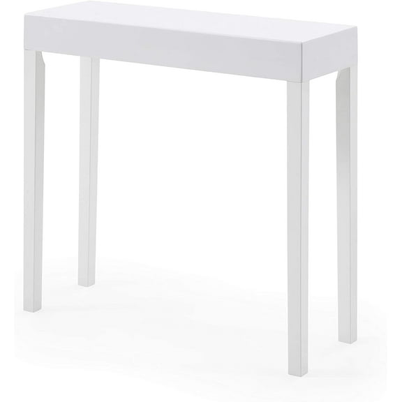 Modern Amy Console Table, Sofa Table, White