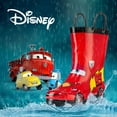 thumbnail image 5 of Disney Cars Kids Boys Lightening McQueen Character Printed Waterproof Easy-On Rubber Rain Boots Toddler/Little Kids, 5 of 7