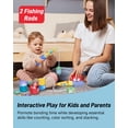 thumbnail image 4 of Montessori Count Learning Toys Infinno para 1 a 3 años con pescado, 4 of 9
