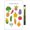 Premium Poster & Clip Bundle, variant on Classroom - Vegetables 2026 Wall Poster, 14.725" x 22.375"