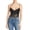 Jet Black, variant on GUESS Womens Orange Lace Snap Closure Spaghetti Strap V Neck Body Suit Bodysuit XL