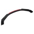 thumbnail image 4 of <p>Bumper Chin Spoiler, 6PCS Reduce Wind Resistance Carbon Fiber Pattern Front Bumper Lip Spoiler Set  For Cars</p>, 4 of 7