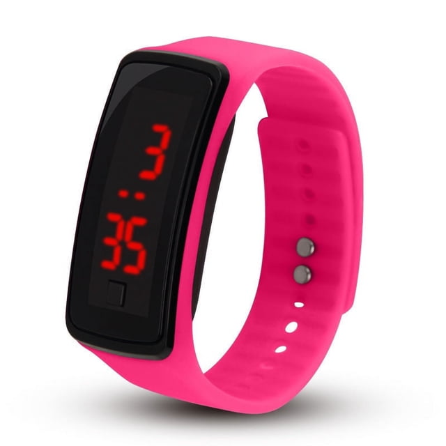 Reloj para niños, pulsera electrónica LED, gafas de sol, reloj LED, reloj de regalo de moda