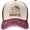 Dark Red, variant on Workout Hats for Women Not My Circus Not My Monkeys Retro Hats for Men's Sport Hats