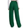 thumbnail image 5 of CHUMUD Womens Cargo Sweatpants Straight Leg Drawstring High Waisted Baggy Sweat Pants Fall Joggers with Pockets, 5 of 7
