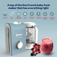 thumbnail image 2 of BEABA Babycook Express: el cocinero más rápido, fabricante de alimentos para bebés, procesador de alimentos para bebés, vaporizador de alimentos para bebés, gran capacidad, prepare alimentos saludable, 2 of 5