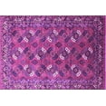 thumbnail image 1 of Ahgly Company Indoor Rectangle Oriental Purple Industrial Area Rugs, 4' x 6', 1 of 4