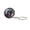 A, variant on Rotatable Car Wheel Keychain - Colorful Mini Wheel Hub Pendant with Key Ring, Pocket Size, Realistic Detail for Backpacks, Car Keys & Automotive Gift