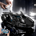 thumbnail image 3 of 1280+ Pieces 1:14 Scale Technical Supercar Building Blocks, DIY Racing Sports Car Brick Puzzle Model, Mechanical Construction Toy, Gift for Kids, Teens and Adult Collectors, 3 of 6