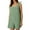 Mint Green, variant on GDREDA Girls' 2025 Summer Sleeveless Jumpsuit With Adjustable Belt – Casual Blend Overalls Shorts Streetwear & Outdoor Fashion Spring Jumpsuits for Girl Black,5-6 Years