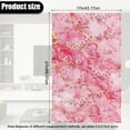 thumbnail image 7 of Xixirimido Pink Marble Cherry Blossom Print Recliner Chair Head Rest Slipcover Non Slip Waterproof Recliner Chair Cover Leather Sofa Couch Headrest Protector Covers, 3Pcs, 7 of 7