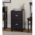 thumbnail image 4 of Target Marketing Systems Bradley Collection Modern 2 Drawer Filing Cabinet With Metal Handles, Black, 4 of 4