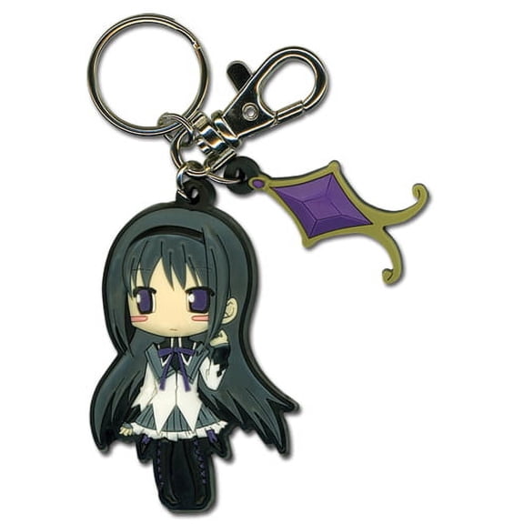 Madoka Magica Homura PVC Keychain