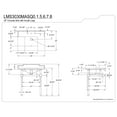 thumbnail image 5 of Kingston Brass LMS3030MASQ0 Pemberton 30" Carrara Marble Console Sink with Acrylic Legs (8-Inch, 3-Hole), Carrara Marble White/Matte Black, 5 of 8