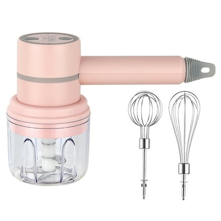 

Portable Wireless Electric Mixing Machine Rechargeable 3 Speed Level Hand Mixer