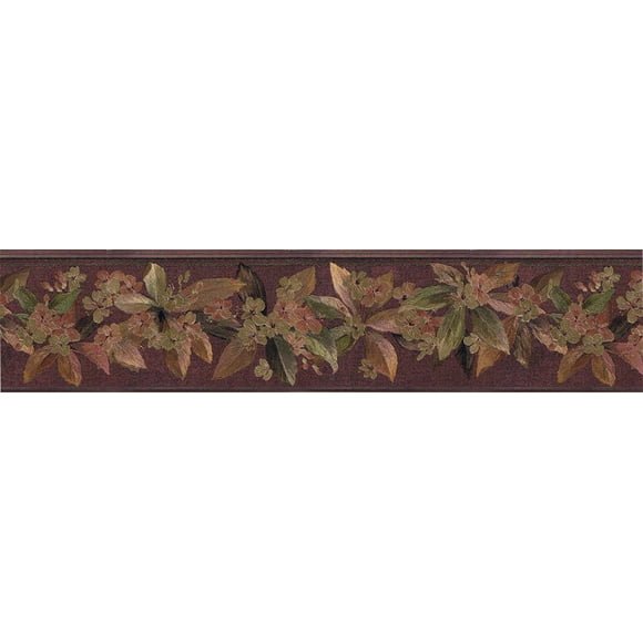 Bordure de Papier Peint Floral 79803