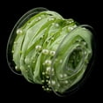 thumbnail image 5 of 10m diy applique mesh beads lace tape 20 mm for decor green, 5 of 6