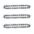 thumbnail image 1 of Chaîne de Remplacement pour Tronçonneuse Sans Fil Universelle 4 Pouces Cour Patio Cour Outils Électriques 3 Pcs, 1 of 7