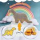thumbnail image 3 of 26-27 Dino Nugget Pillow, Cute Dino Nugget Decor, Chicken Nugget Pillow Plush For Easter Birthday Decorations, Gift For Kids, 3 of 5
