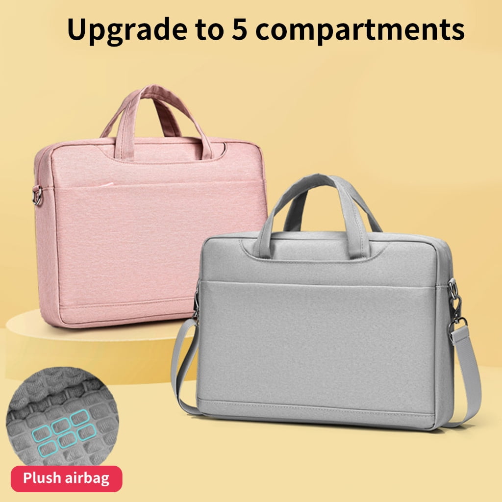 Protective Laptop Case Sleeve With Shoulder Strap For 14Inch/15.6in Notebook,Spacious Business Case for Travel &Commutes