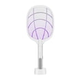 thumbnail image 1 of Matamoscas eléctrico perfecl raqueta de Murciélago USB recargable, 1 of 7