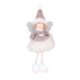 thumbnail image 1 of Matsuzay Muñeca de ángel de Navidad Adornos para el hogar Decoraciones navideñas Accesorios Diseño de escena Colgante de Navidad Regalo Kits de decoración para fiestas Gris, 1 of 6