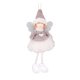 thumbnail image 1 of Bewildely Muñeco de Ángel de Navidad, accesorios de decoración navideña, diseño de escena DIY, colgante de Navidad de Año Nuevo, regalo, adorno para Kits de decoración para fiestas Gris Bewildely HA070276-03, 1 of 6
