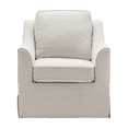 thumbnail image 4 of Upholstered Swivel Accent Chair, Comfy Armchair for Living Room, Bedroom, Office, 4 of 10