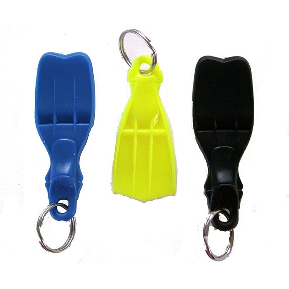 Trident Mini Fin Scuba Diving Diver Key Chain KeyChain