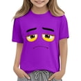 thumbnail image 6 of HOMADLES Toddler Boys Tee Short Sleeve Shirts for Boys Cotton Crewneck Graphic Tees Summer Lightweight T Shirt, Purple 9 T, 6 of 6