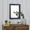 thumbnail image 3 of Wall Mirror Black Rectangle Mirrors for Wall with Wood Framed Decorative for Bedroom Bathroom Living Room Farmhouse Entryway Hanging Small, 3 of 4