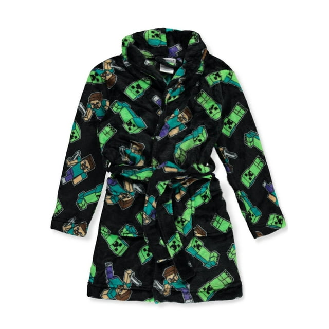 Minecraft Boys' Character Plush Robe