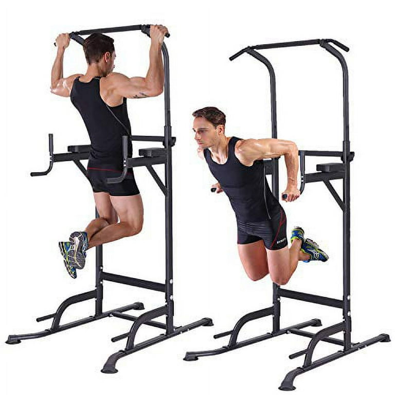 K KiNGKANG Power Tower Adjustable Height Multi-Function Home Strength Training Fitness Workout Station, T055 K KiNGKANG Power Tower Adjustable Height Multi-Function Home Strength Training Fitness Workout Station, T055