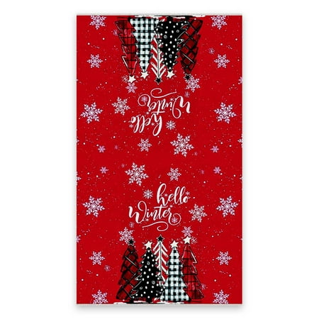 Eolstice Christmas Themed Kitchen Towels Absorbent Washcloths and Sports Towels Crossborder Designs for Holiday and Car Decor