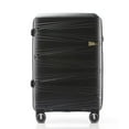 thumbnail image 1 of TRAVLR 100% Break Resistant Lightweight 20" Carry On Cabin Luggage Trolley Black, 1 of 6