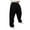 Black Streetwear H2, variant on Baggy Sweats Baggy Sweatpants Men Cotton Men's Baggy Pants Wide Leg Drawstring Waist Loose Sweatpants with Pockets