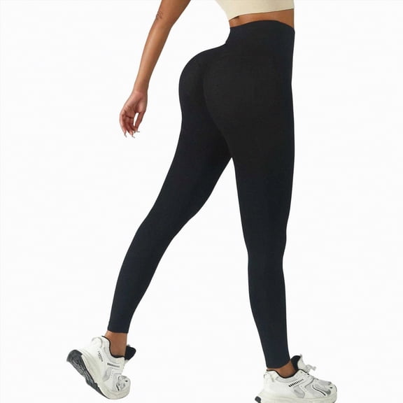 UngA 3D Leggings Anti Cellulite for Women, Tummy Control High Waisted Leggings, Push-Up Sculpting Yoga Pants Fitness Sport Workout Women’s Leggings Black,M