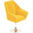 thumbnail image 4 of Mini Dollhouse Sofa Chair, 1:12 Miniature Armchair Miniature Doll House Rotate Flocking Chair Mini Flocking Sofa Furniture Model Decoration Dollhouse Accessory, 4 of 8