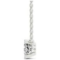 thumbnail image 5 of Lab Diamond Pendant Necklace For Women | 1.5 Ct IGI Certified Cushion Lab Grown Diamond | Bianca Cushion Solitaire Diamond Pendant With Chain | 14K White Gold | FG-VS Quality, 5 of 6