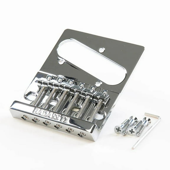 Badass T1 Bridge For Tele - Chrome