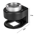 thumbnail image 2 of 2pcs 30X Scale Desktop Magnifier with 3 LED Mini Handheld Illuminated Magnifying Glass Dual Optical Glass Jeweler Loupe, 2 of 5