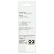 (3 pack) Equate Digital Thermometer – Oral, Rectal, or Underarm, 30-Second Reading