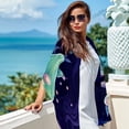 thumbnail image 6 of Sea Slug Elegant Chiffon Silk Scarf for Women - Lightweight Breathable Shawl Wrap in Size 70.86 x 28.7 inches, 6 of 6