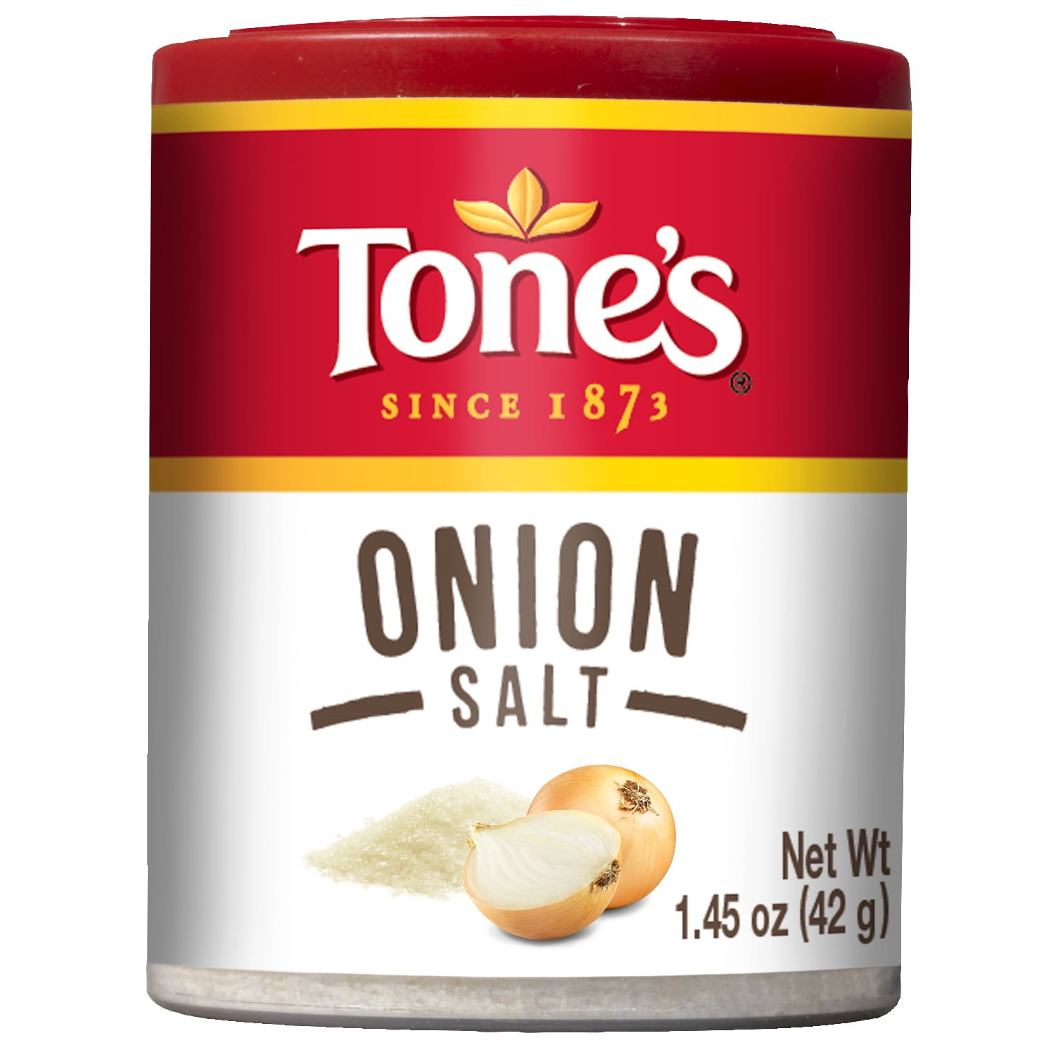 TONES ONION SALT1.45 OZ Pack of 6