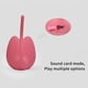 thumbnail image 4 of Inteprter Altavoz Bluetooth de gatito para niños, reproductor de música recargable inalámbrico, altavoz Bluetooth resistente al agua de silicona Sistemas de cine en casa Rosado, 4 of 6
