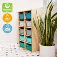 thumbnail image 5 of ECR4Kids Streamline 10 Cubby Tray Cabinet and 10 Scoop Front Bins, 5x2, Kids Furniture, 5 of 9