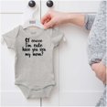thumbnail image 5 of Cute Like Mom New Daughter Adorable Bodysuit Jumper Girls Infant Baby Brisco Brands NB, 5 of 6